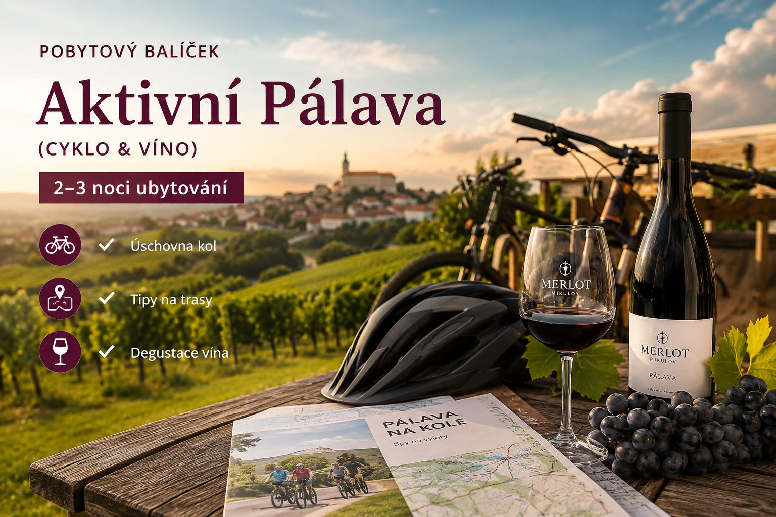 Aktivní Pálava (cyklo & víno)